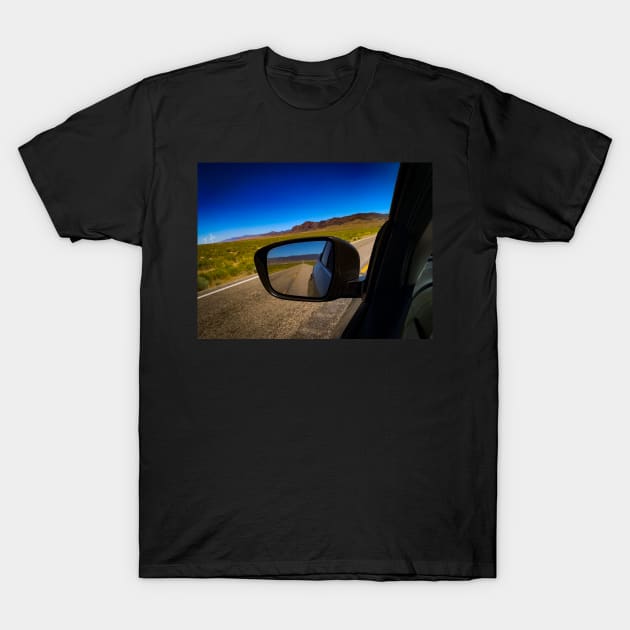 Long Straight Roads T-Shirt by Ckauzmann